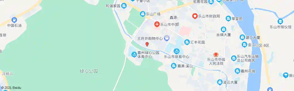 乐山电力花苑_公交站地图_乐山公交_妙搜公交查询2025