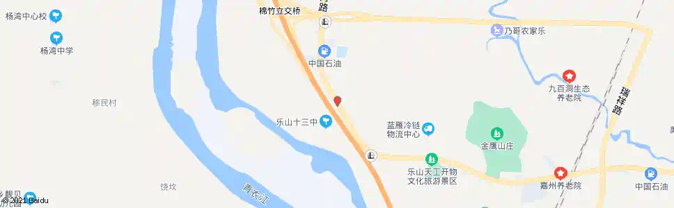 乐山棉竹老街_公交站地图_乐山公交_妙搜公交查询2025