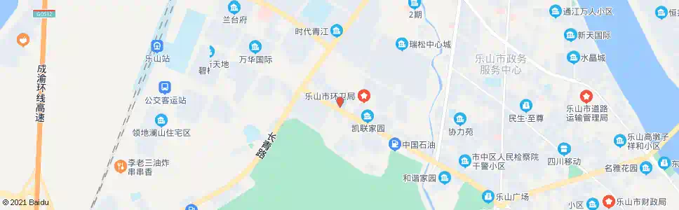 乐山艺术实验学校_公交站地图_乐山公交_妙搜公交查询2025