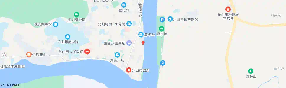 乐山滨江路油榨街路口_公交站地图_乐山公交_妙搜公交查询2025