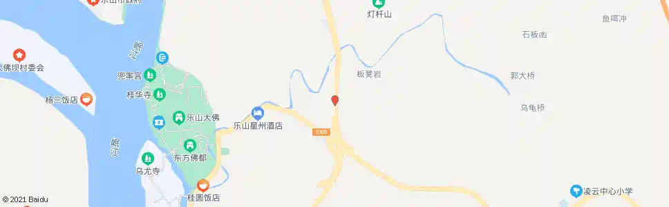 乐山龙桥_公交站地图_乐山公交_妙搜公交查询2025