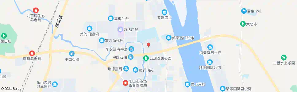 乐山乐山一中南门_公交站地图_乐山公交_妙搜公交查询2025