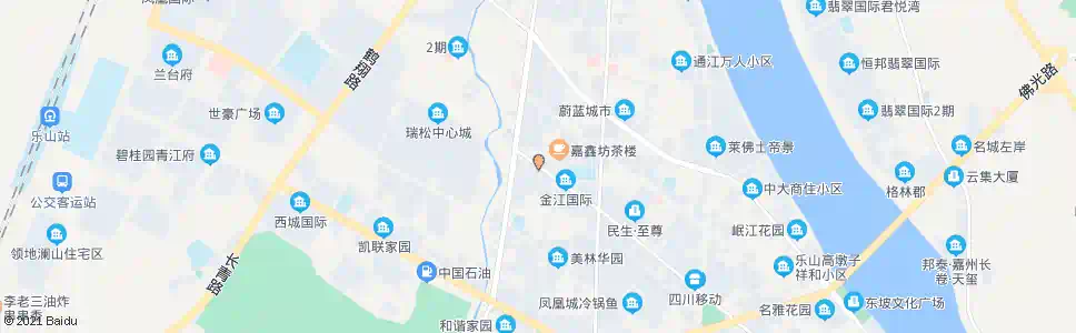乐山春华路嘉兴路口_公交站地图_乐山公交_妙搜公交查询2025