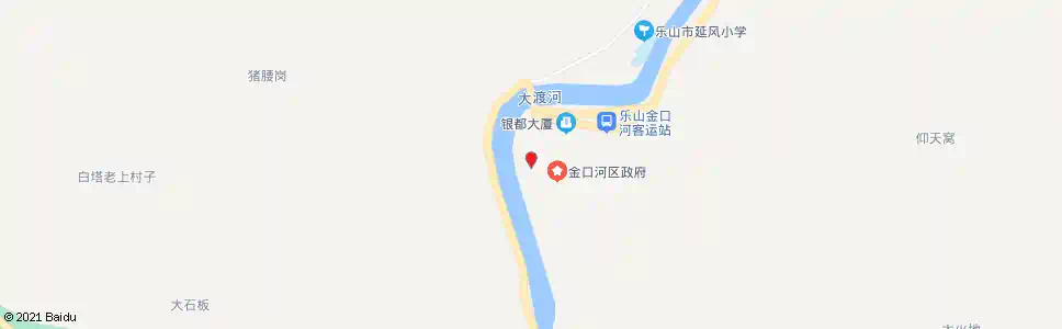 乐山商业街口_公交站地图_乐山公交_妙搜公交查询2025