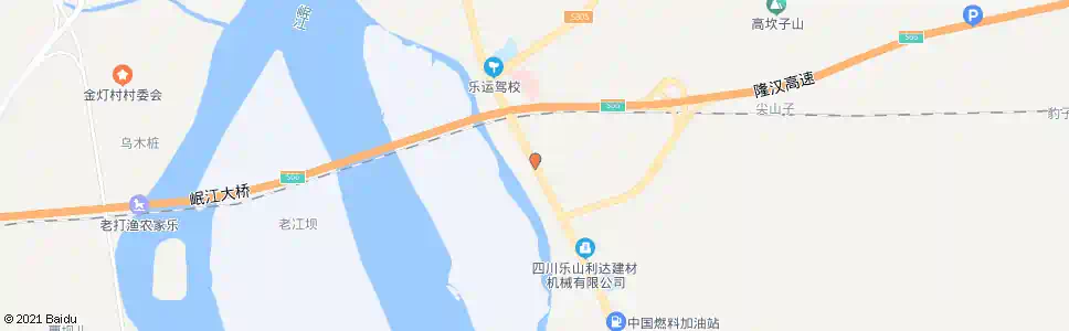 乐山永安村_公交站地图_乐山公交_妙搜公交查询2025