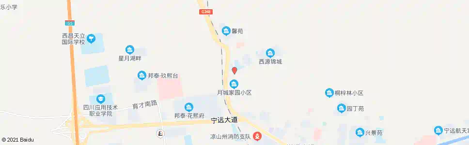 凉山四一〇路口_公交站地图_凉山公交_妙搜公交查询2025