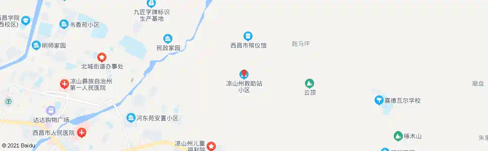 凉山301小区_公交站地图_凉山公交_妙搜公交查询2025