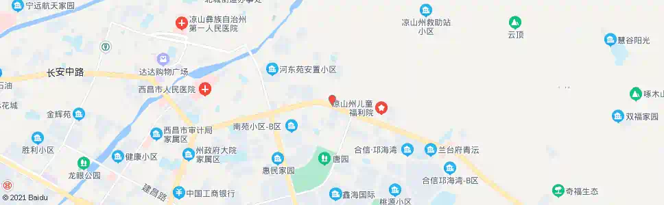 凉山姜坡路口_公交站地图_凉山公交_妙搜公交查询2025