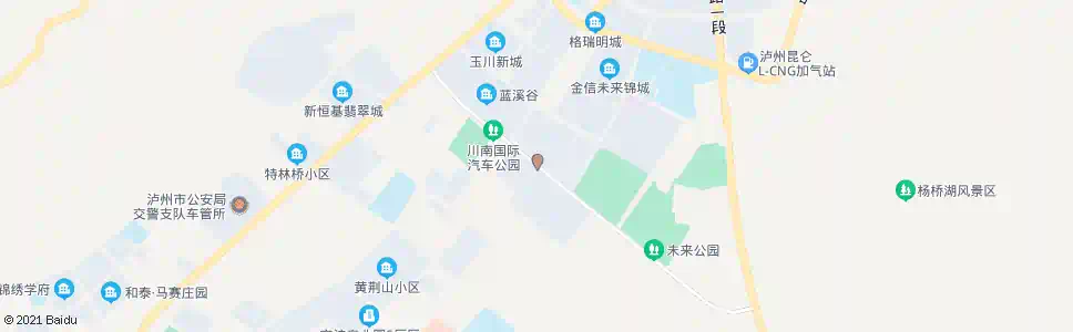 泸州未来大道_公交站地图_泸州公交_妙搜公交查询2025
