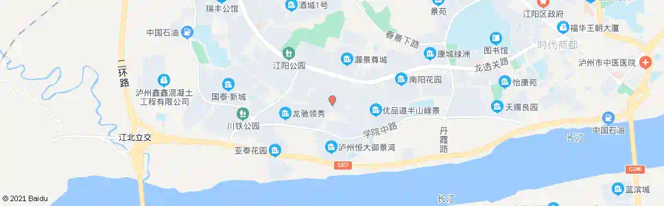 泸州丹青路中段_公交站地图_泸州公交_妙搜公交查询2025
