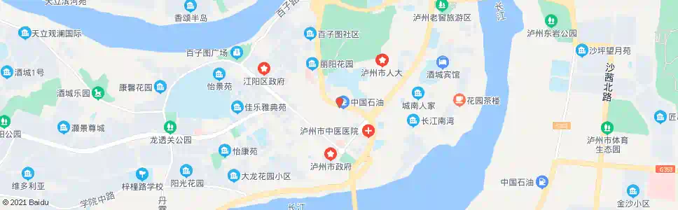 泸州石马沟_公交站地图_泸州公交_妙搜公交查询2025