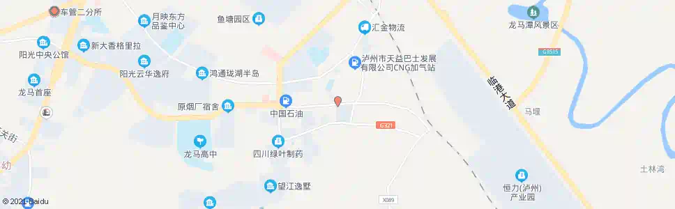 泸州希望大道一段_公交站地图_泸州公交_妙搜公交查询2025