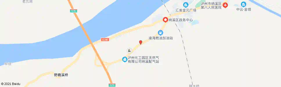 泸州黄泥山_公交站地图_泸州公交_妙搜公交查询2025