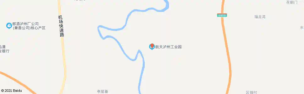 泸州星光工业园_公交站地图_泸州公交_妙搜公交查询2025