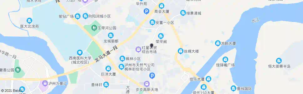 泸州王氏商城_公交站地图_泸州公交_妙搜公交查询2025