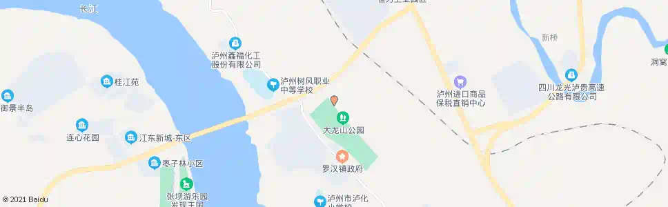 泸州大通山路口_公交站地图_泸州公交_妙搜公交查询2025
