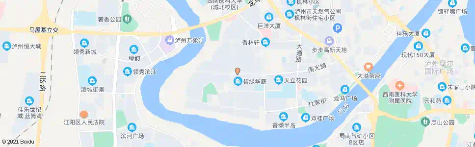 泸州锦绣路_公交站地图_泸州公交_妙搜公交查询2025