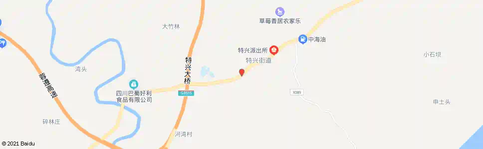 泸州特兴场口_公交站地图_泸州公交_妙搜公交查询2025