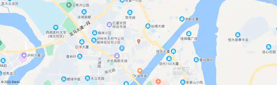 泸州向阳路_公交站地图_泸州公交_妙搜公交查询2025