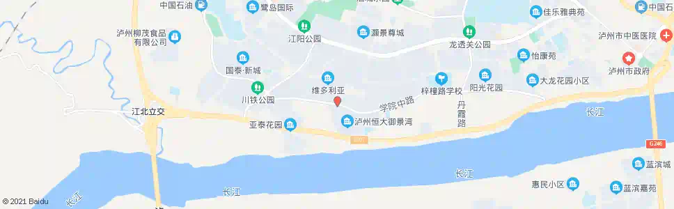 泸州新瓦房_公交站地图_泸州公交_妙搜公交查询2025