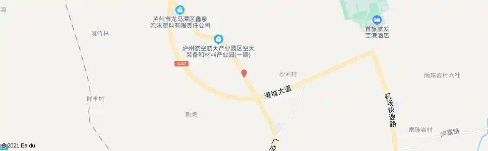 泸州四十五公里_公交站地图_泸州公交_妙搜公交查询2025