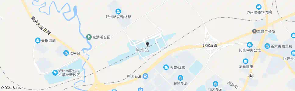 泸州沙坪_公交站地图_泸州公交_妙搜公交查询2025