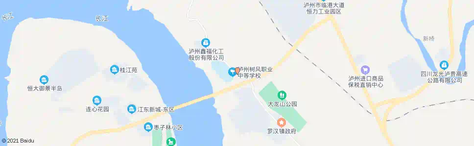 泸州罗汉场_公交站地图_泸州公交_妙搜公交查询2025
