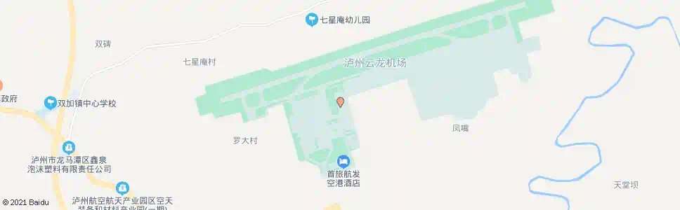 泸州泸州机场_公交站地图_泸州公交_妙搜公交查询2025