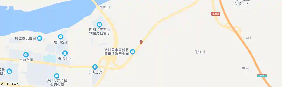 泸州鱼塘湾_公交站地图_泸州公交_妙搜公交查询2025