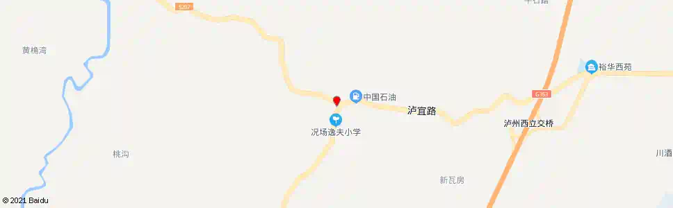 泸州游湾_公交站地图_泸州公交_妙搜公交查询2025