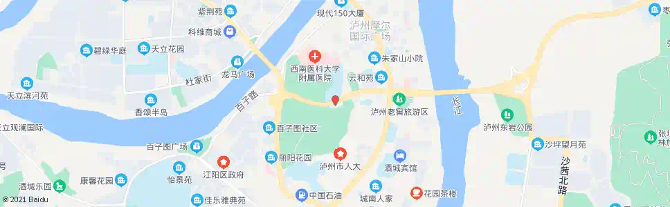 泸州忠山路_公交站地图_泸州公交_妙搜公交查询2025