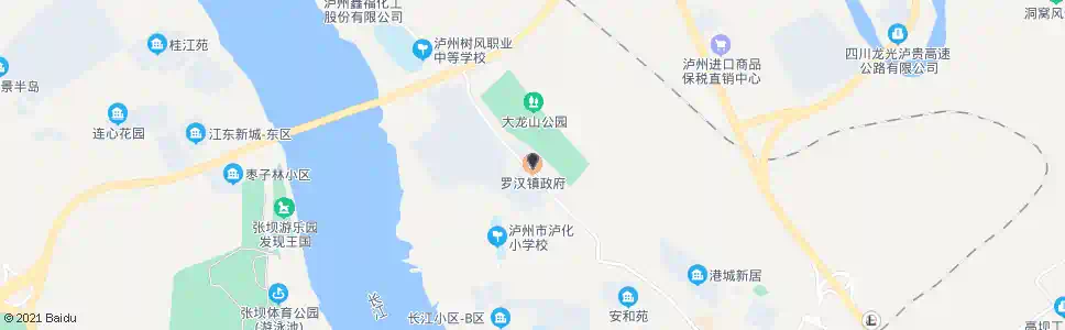 泸州罗汉镇政府_公交站地图_泸州公交_妙搜公交查询2025