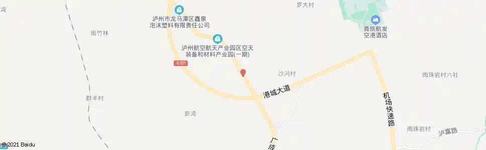 泸州四公里_公交站地图_泸州公交_妙搜公交查询2025