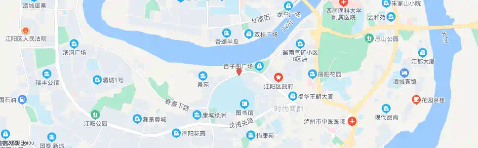 泸州钓鱼台路_公交站地图_泸州公交_妙搜公交查询2025