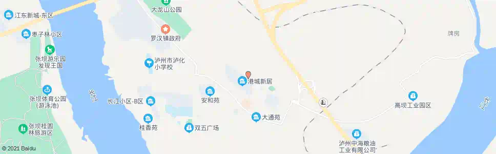 泸州曾山_公交站地图_泸州公交_妙搜公交查询2025