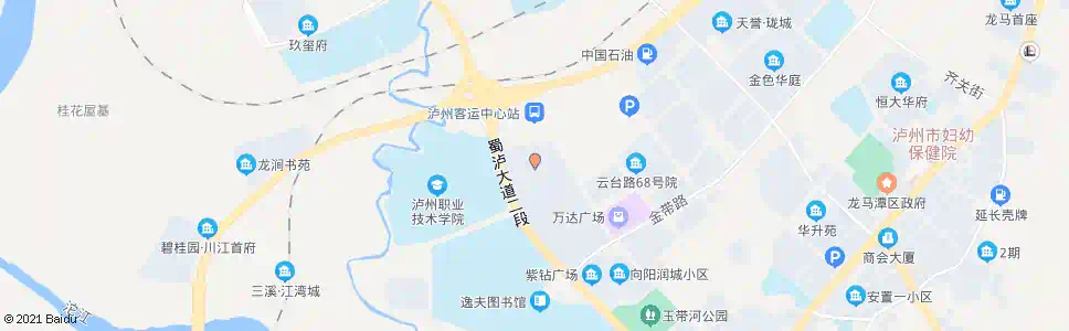 泸州中国第一窖_公交站地图_泸州公交_妙搜公交查询2025