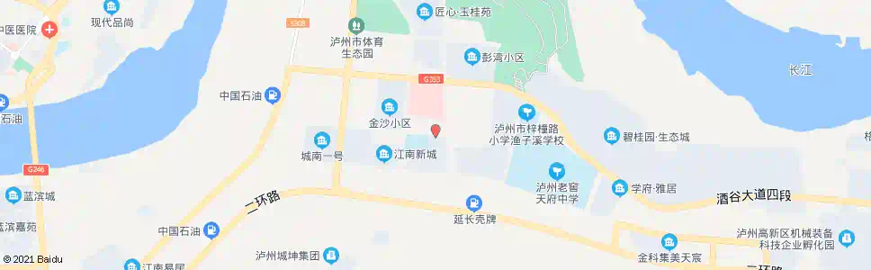 泸州金沙路_公交站地图_泸州公交_妙搜公交查询2025