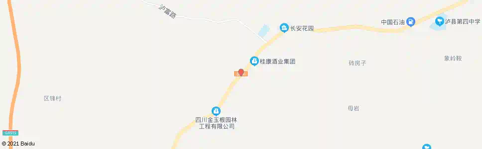 泸州碧家坳_公交站地图_泸州公交_妙搜公交查询2025