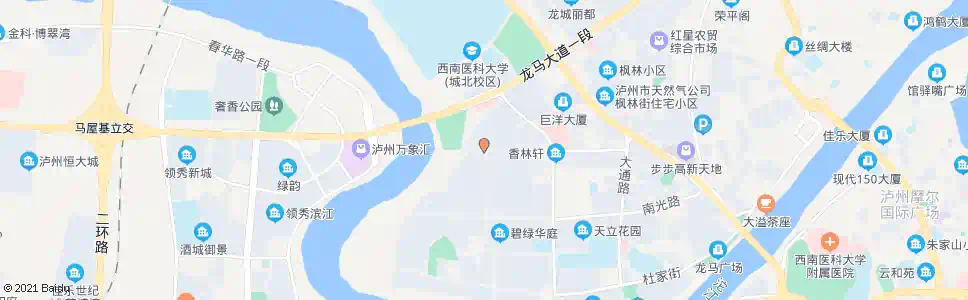 泸州春晖路西_公交站地图_泸州公交_妙搜公交查询2025