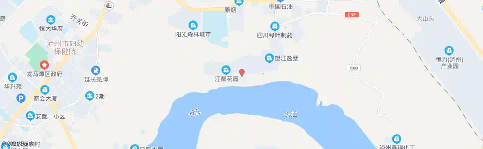 泸州顺江路_公交站地图_泸州公交_妙搜公交查询2025