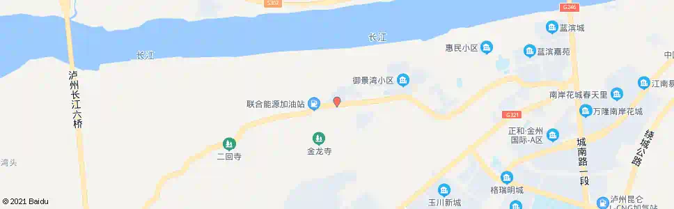 泸州两里村_公交站地图_泸州公交_妙搜公交查询2025