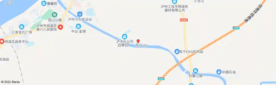 泸州二道桥_公交站地图_泸州公交_妙搜公交查询2025