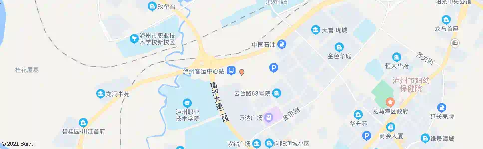 泸州公交客运中心_公交站地图_泸州公交_妙搜公交查询2025