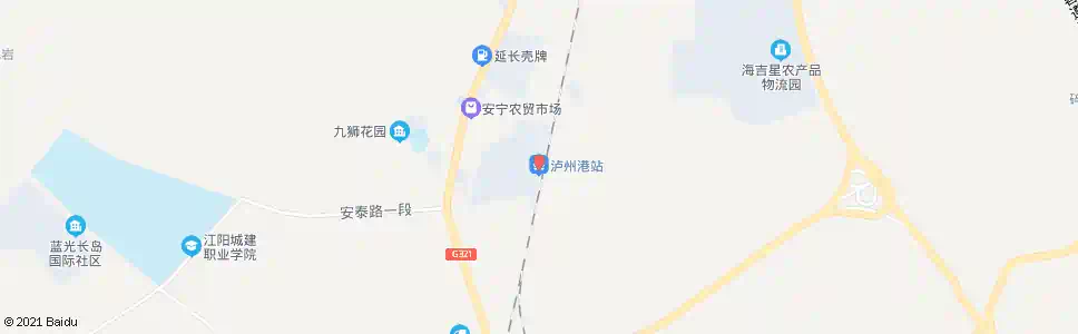 泸州蜂子湾_公交站地图_泸州公交_妙搜公交查询2025