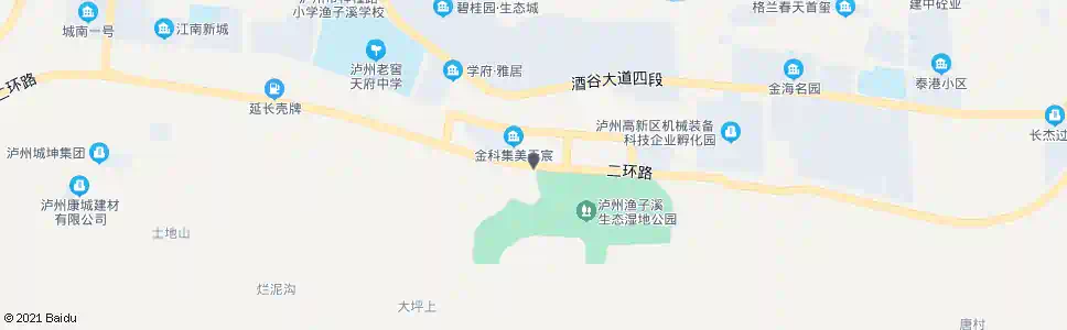 泸州铜鼓山_公交站地图_泸州公交_妙搜公交查询2025