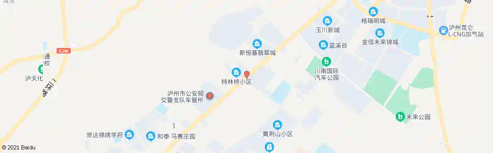 泸州特林桥_公交站地图_泸州公交_妙搜公交查询2025