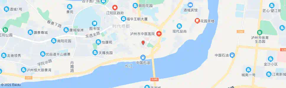 泸州市政府_公交站地图_泸州公交_妙搜公交查询2025