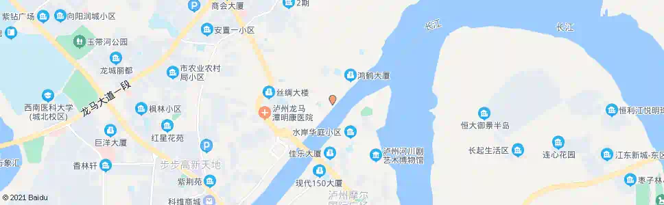 泸州沿江路中码头_公交站地图_泸州公交_妙搜公交查询2025