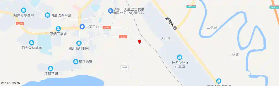 泸州小屋基_公交站地图_泸州公交_妙搜公交查询2025