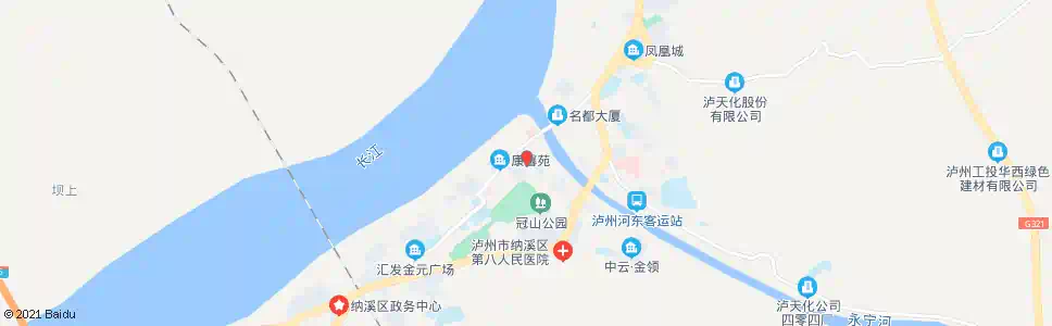 泸州十字口_公交站地图_泸州公交_妙搜公交查询2025